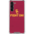 University of Southern California USC Fight On Galaxy S24 FE Clear Case